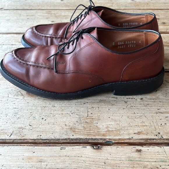 Allen Edmonds Bradley Dress Split Toe Derby Shoe Size 8 - Picture 6 of 13